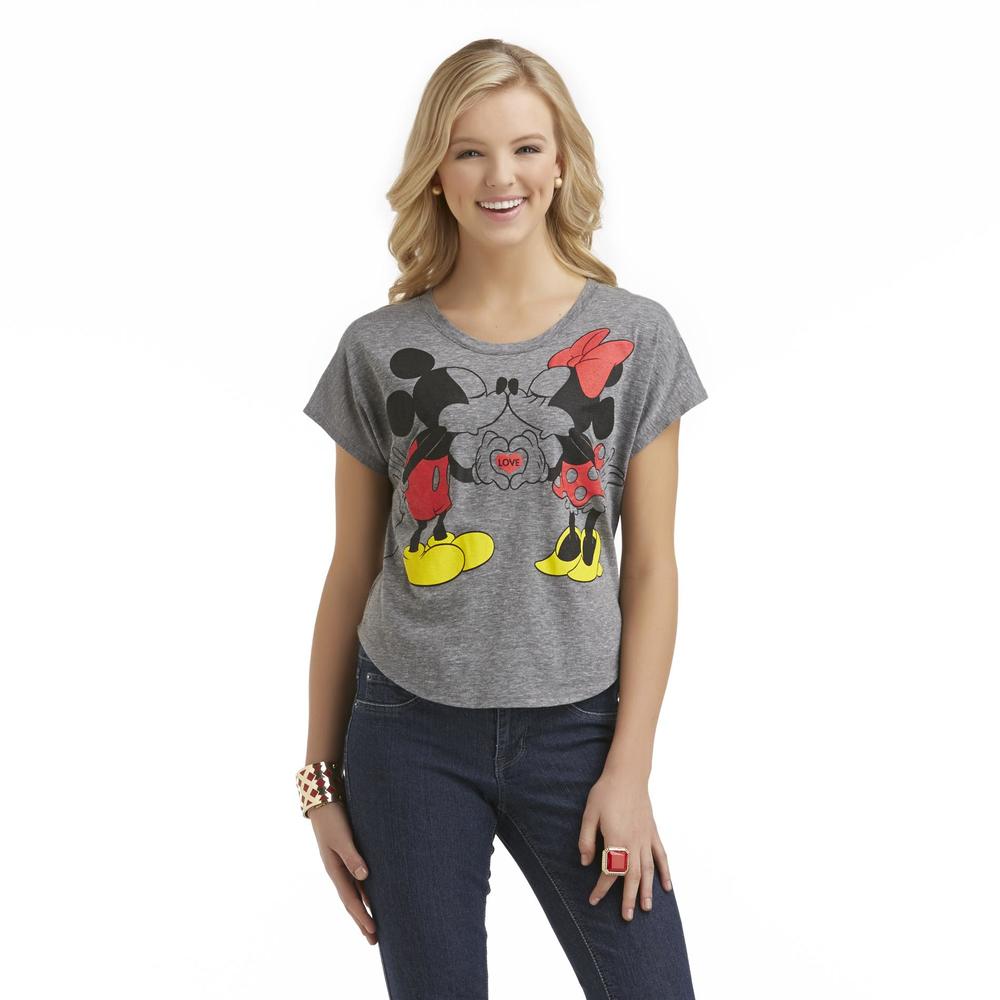 Disney Junior's Graphic T-Shirt - Mickey Mouse & Minnie Mouse