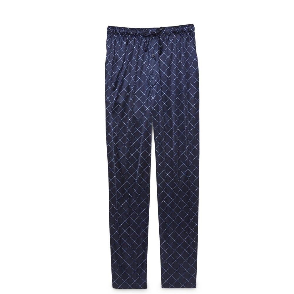 Basic Editions Men's Pajama Pants - Diamond