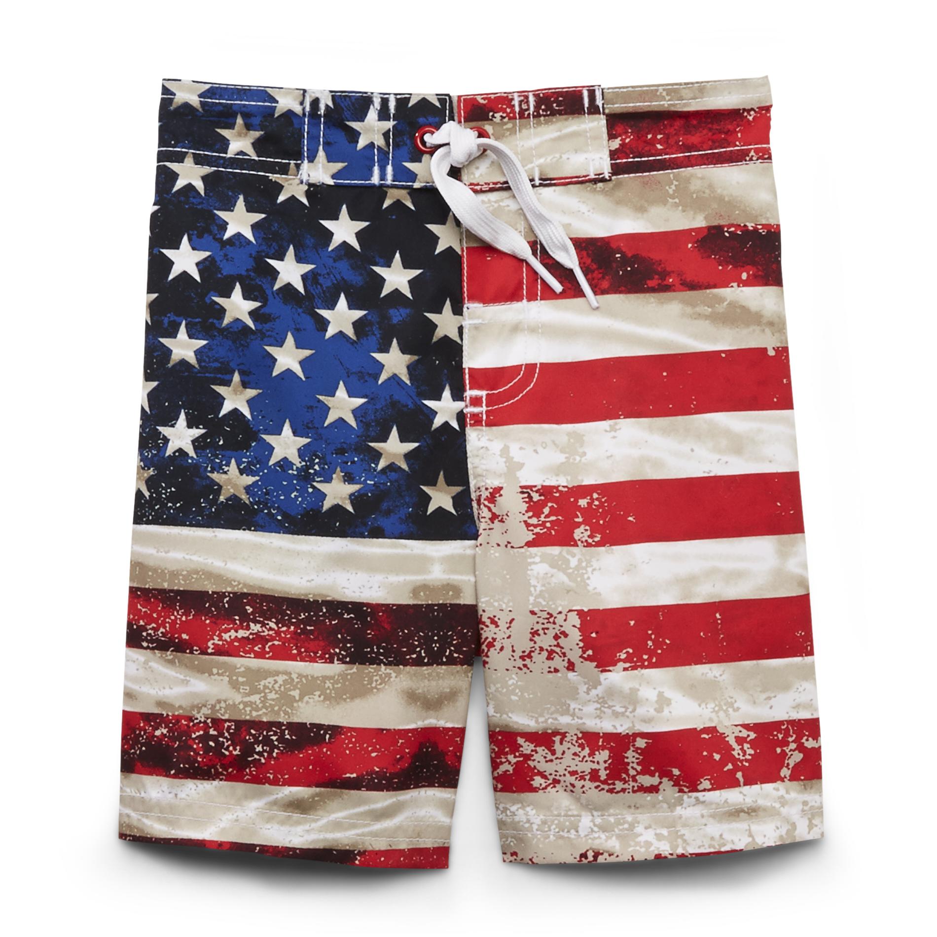 Joe Boxer Infant & Toddler Boy's Swim Shorts - American Flag