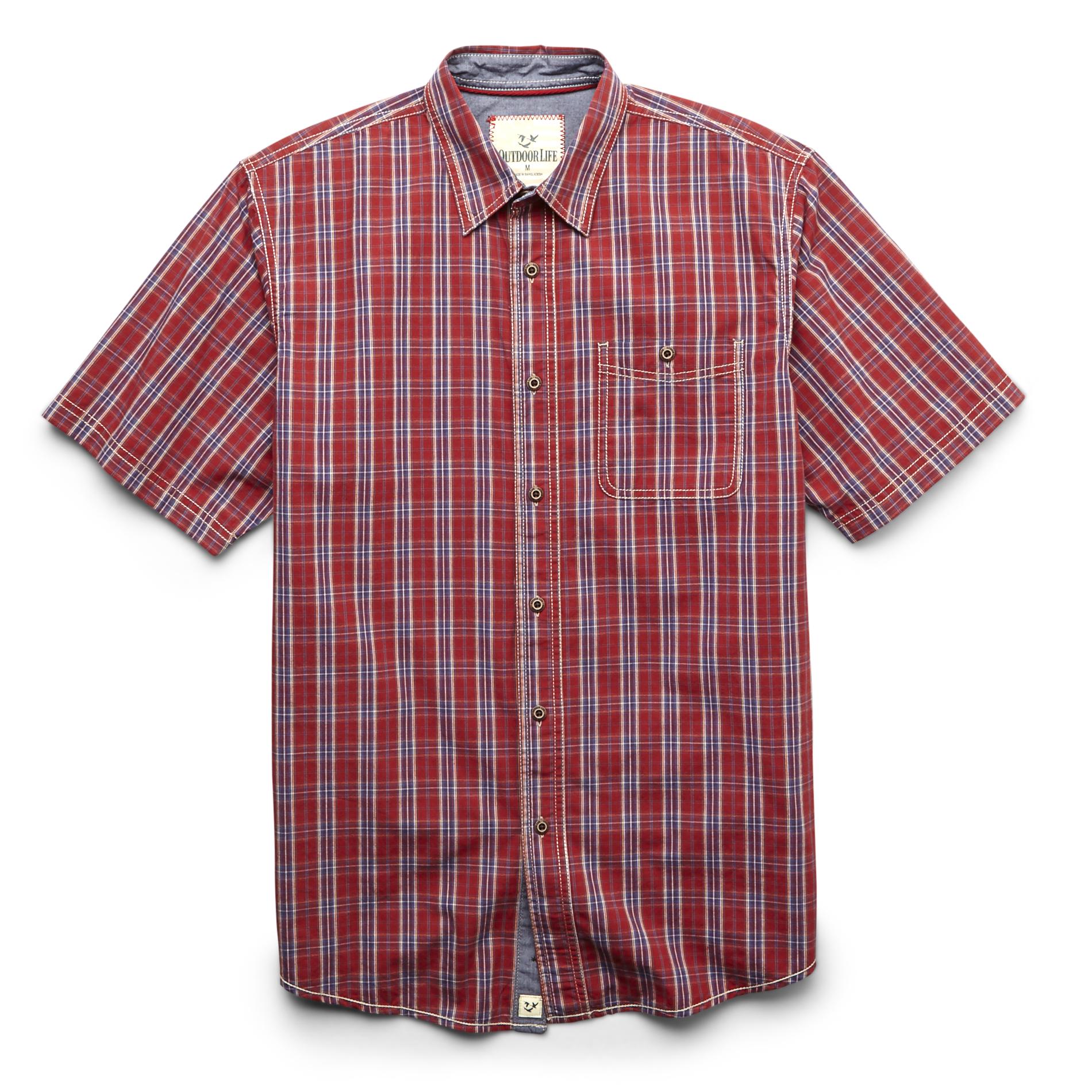 Outdoor Life&reg; Men's Short Sleeve Shirt - Plaid