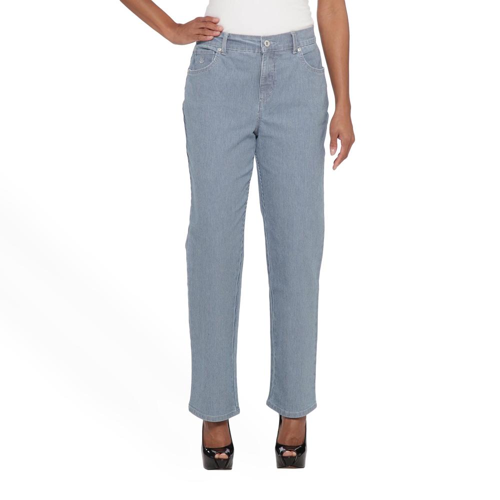 Gloria Vanderbilt Women's Amanda Denim Jeans - Striped
