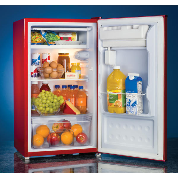 Retro Compact Dispensing Refrigerator Cute Red MiniFridge from Sears