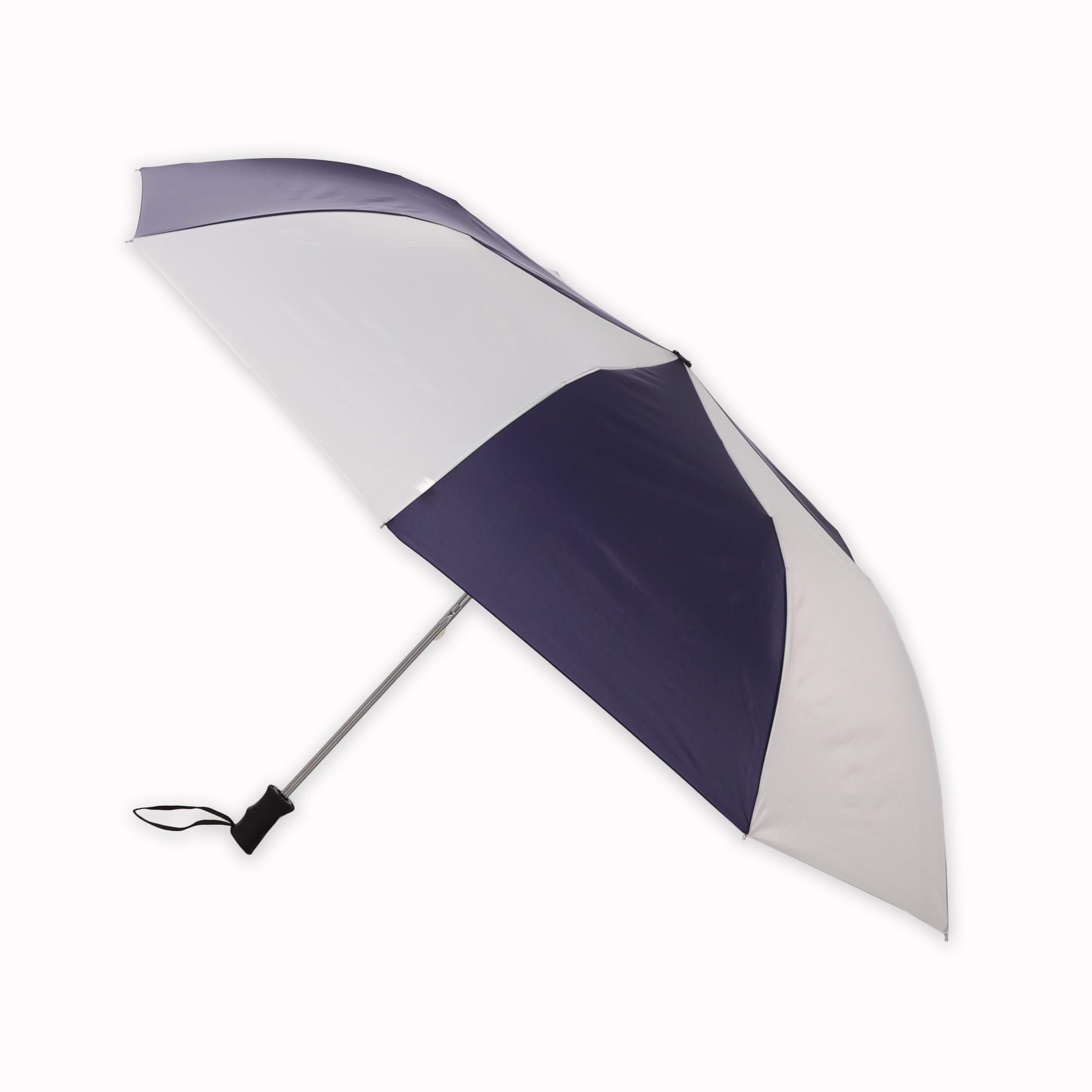 Totes Automatic Oversized Folding Umbrella - Two-Tone