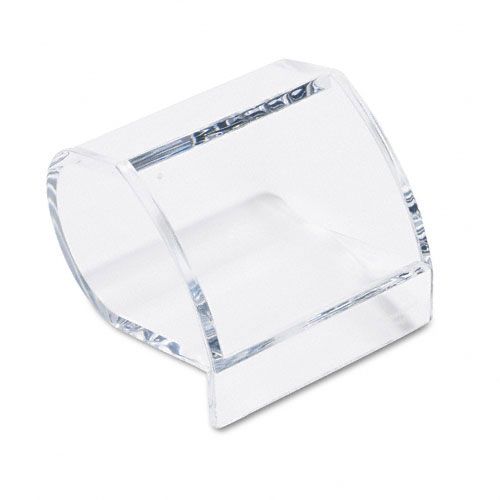 Kantek KTKAD40 Clear Acrylic Paper Clip Holder