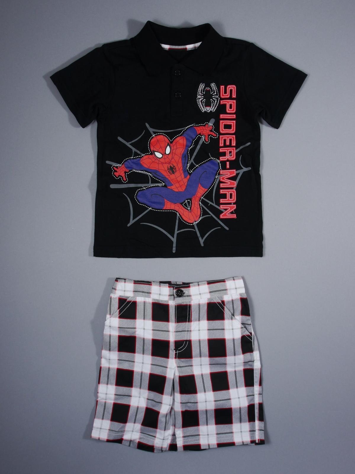 Marvel Spider-Man Infant & Toddler Boy's Polo & Shorts