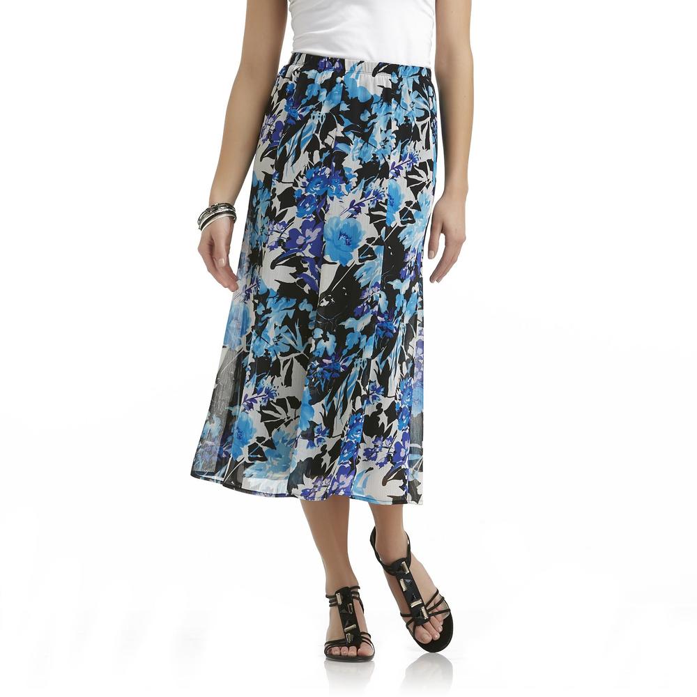 Notations Petite's Yoryu Skirt - Floral