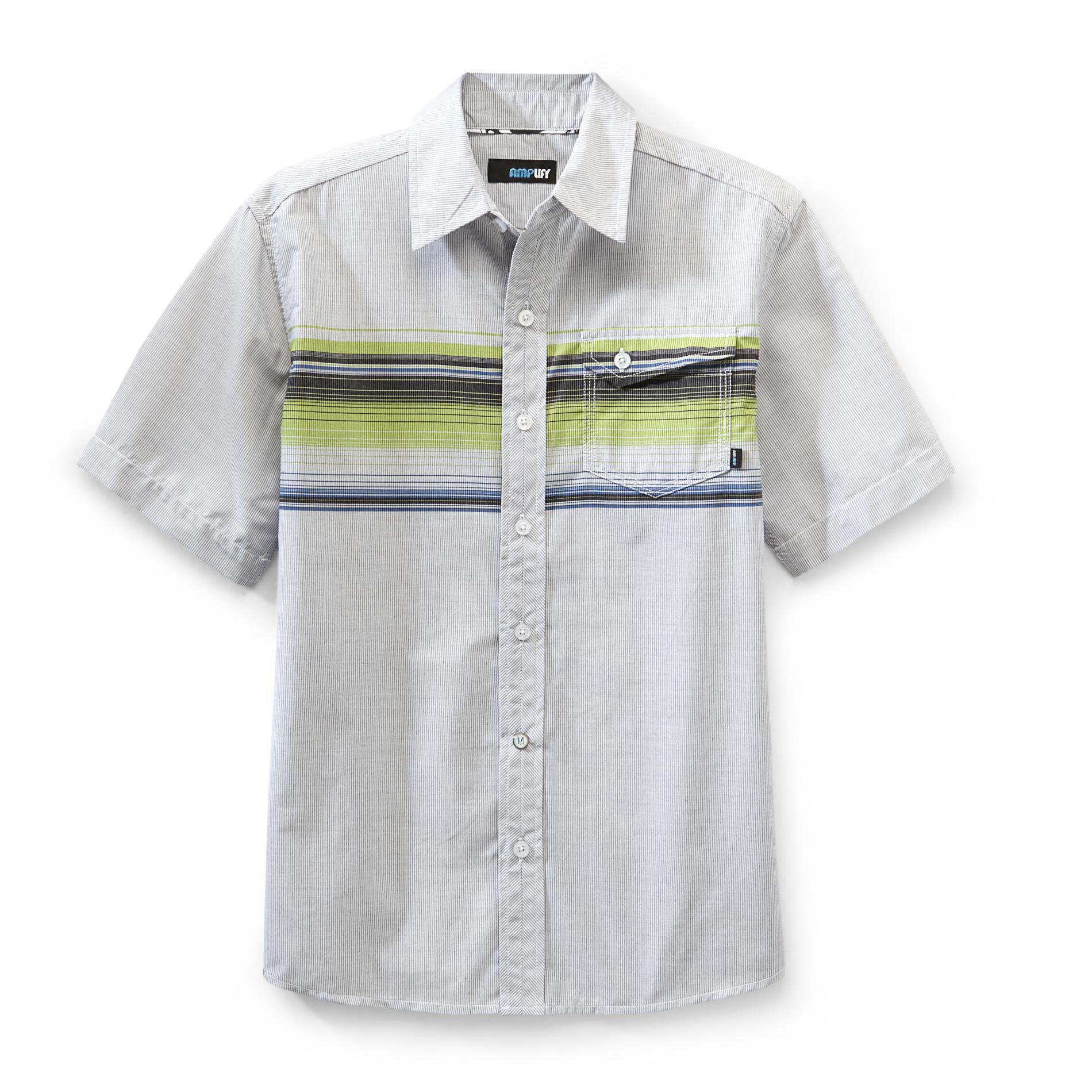 Amplify Boy's Short-Sleeve Shirt - Striped