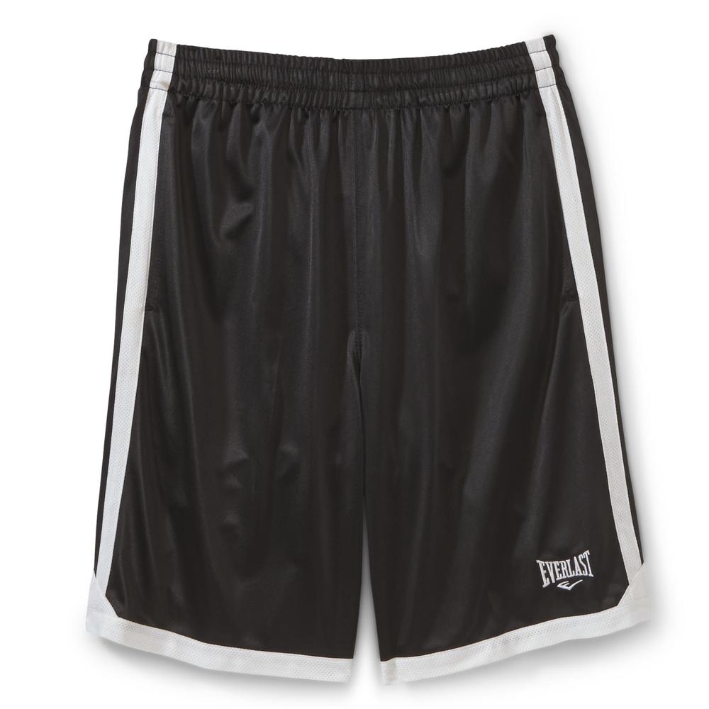 Everlast&reg; Men's Woven Basketball Shorts - Double Stripe