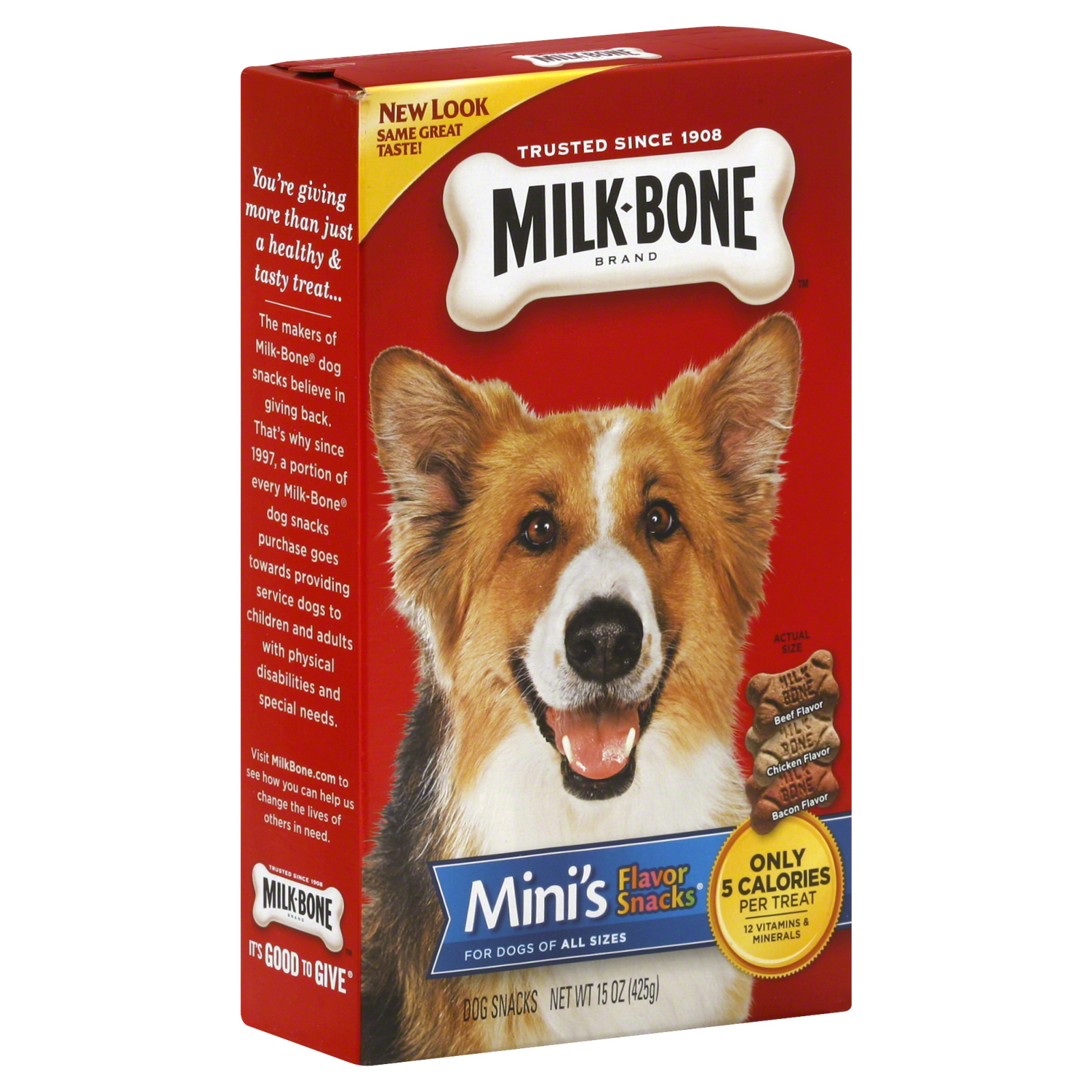 Milk-Bone Mini's Variety Pack Dog Snacks, 15 oz. Box