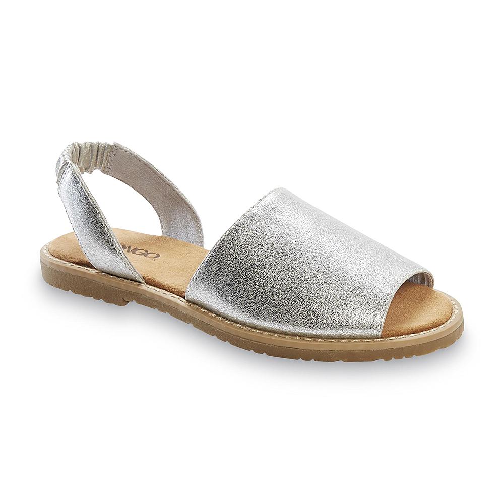 Bongo Women's Palma Silver Slingback Sandal
