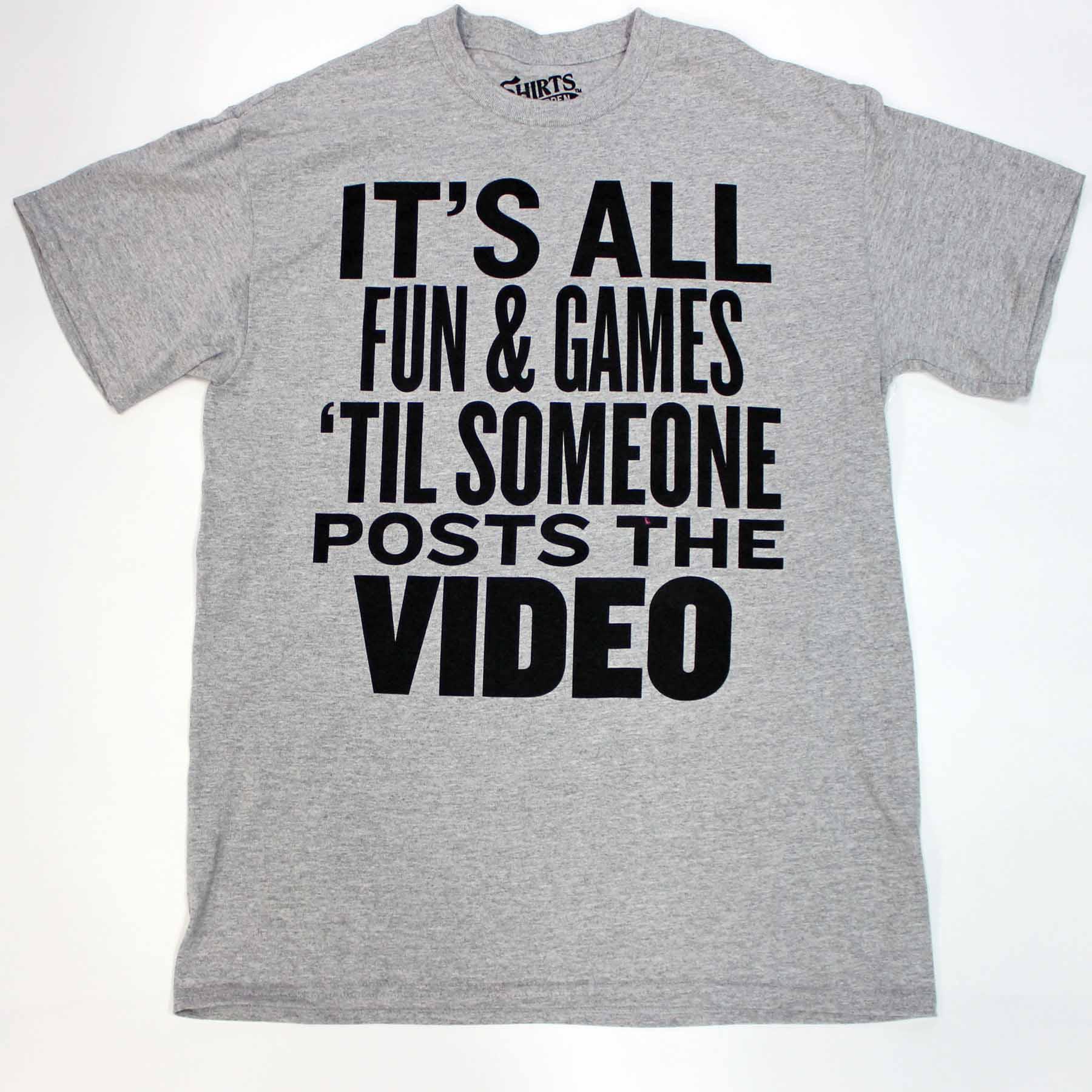 Jerry Leigh Men's Graphic T-Shirt - It's All Fun & Games