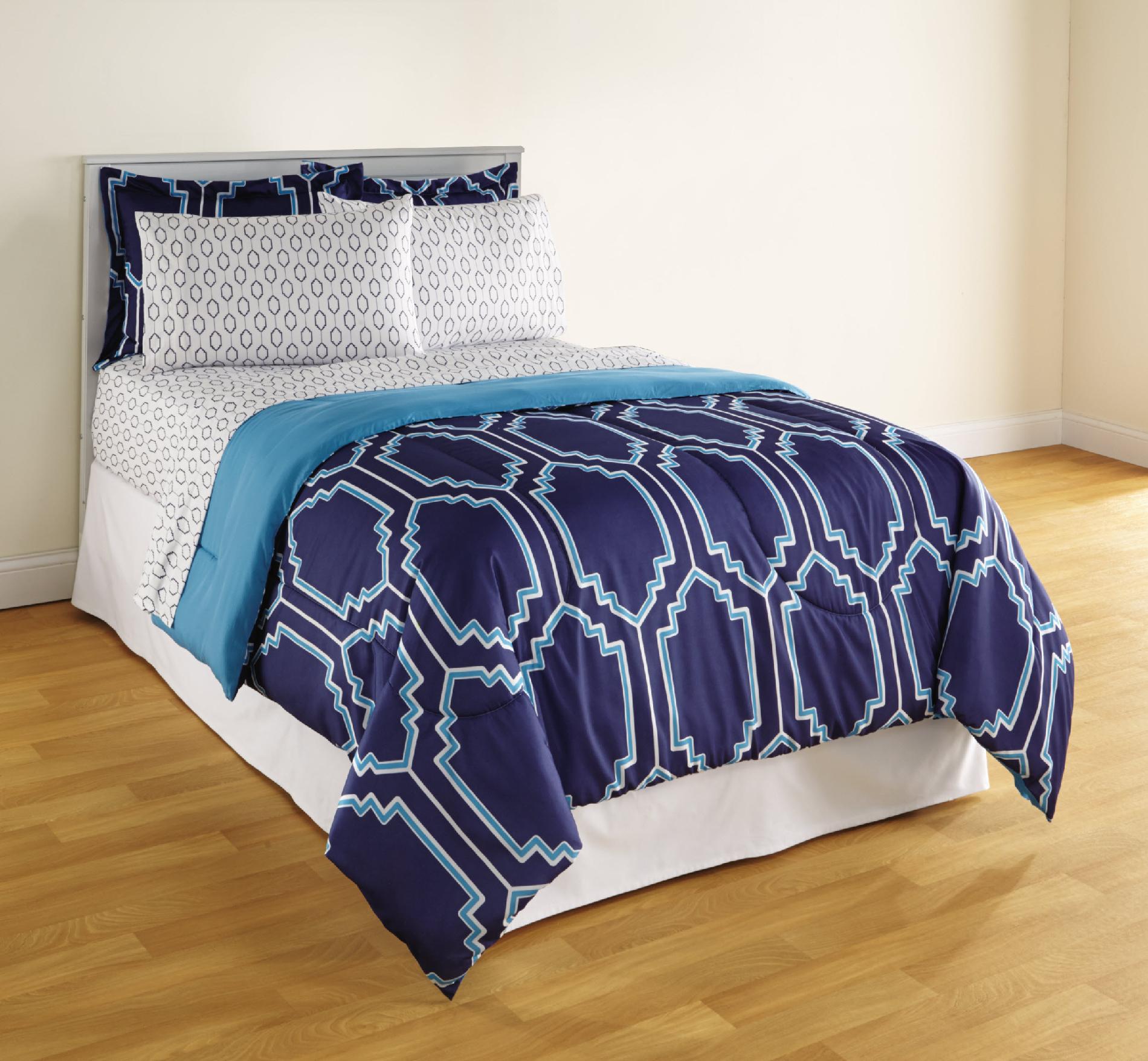 Essential Home Comforter Set - Abstract Geometric Print