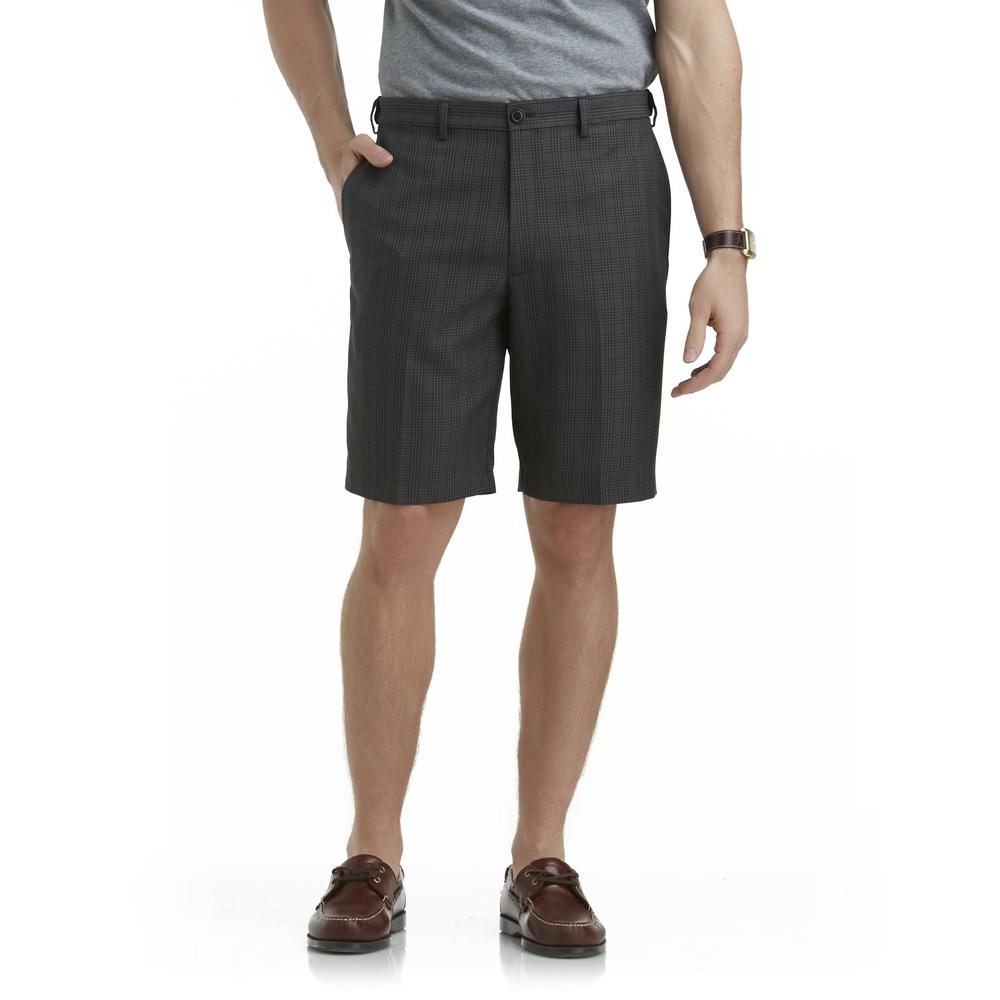 Haggar Men's Cool 18 Shorts - Plaid