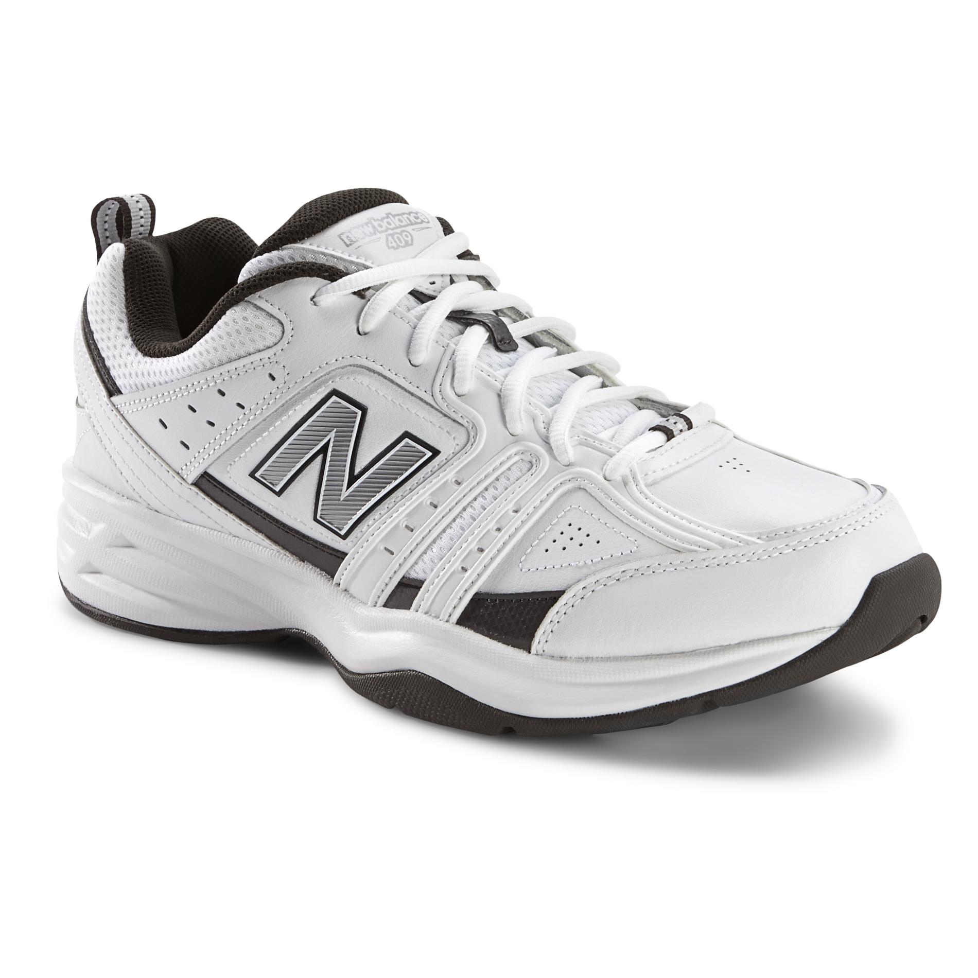 New Balance Men's 409V2 Cross Training Athletic Shoe - White/Grey Wide ...