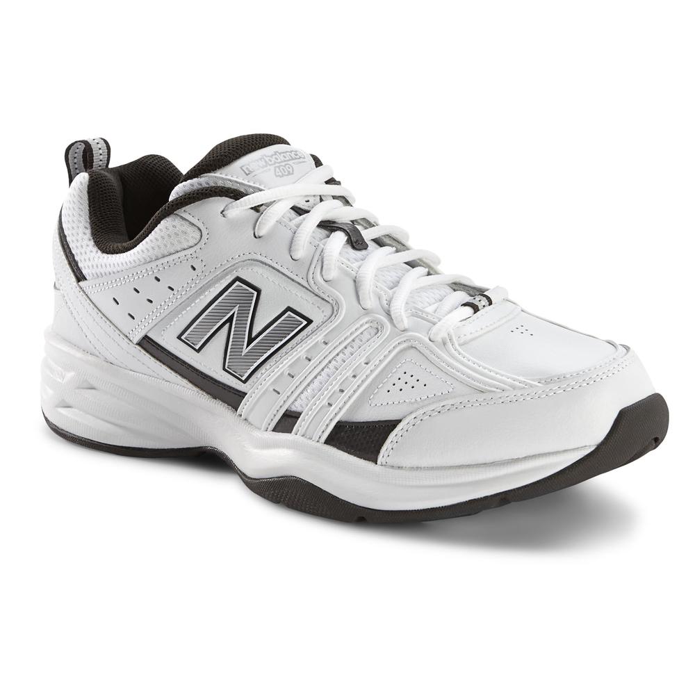 New Balance Men's 409V2 Cross Training Athletic Shoe - White/Grey Wide Width Available
