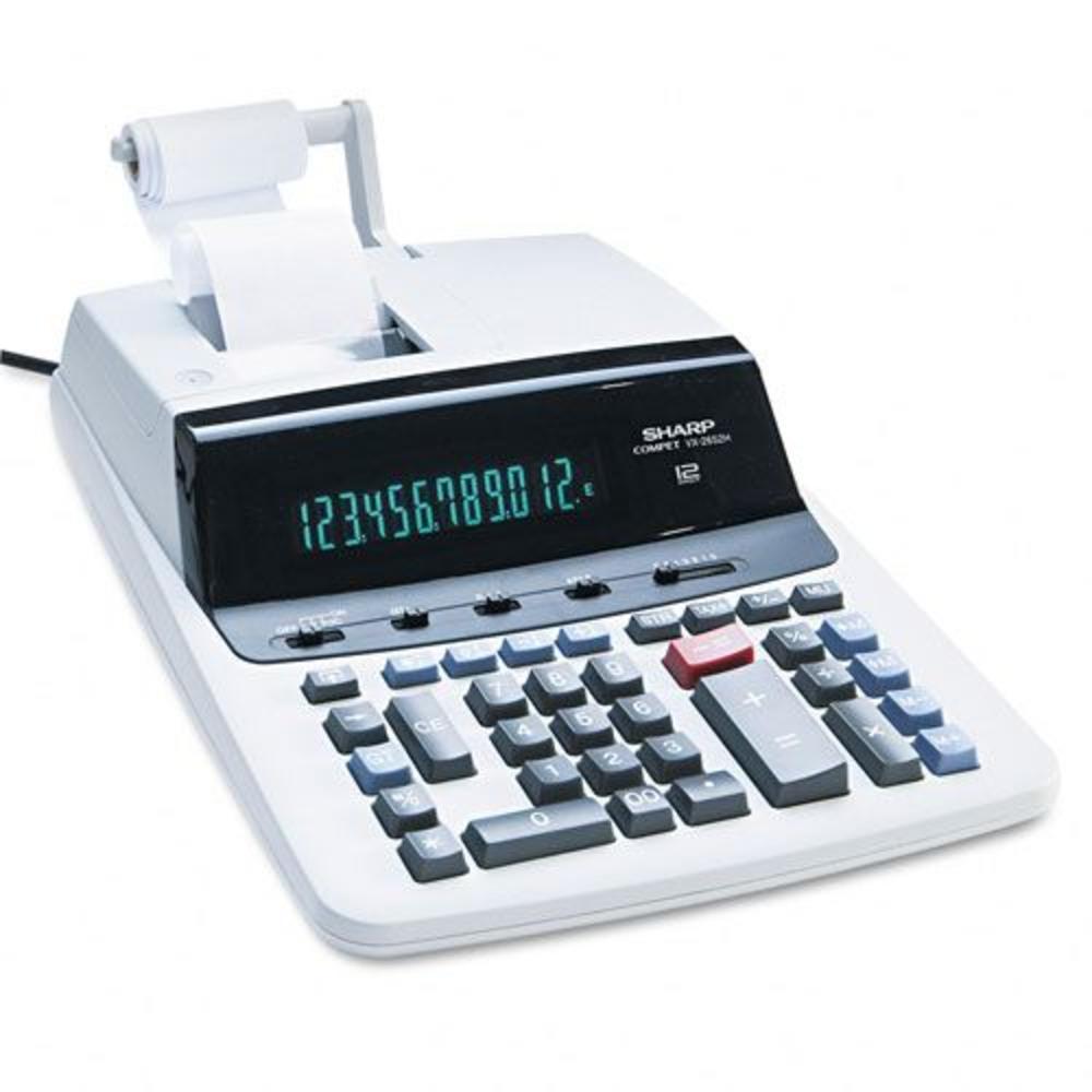 Sharp SHRVX2652H VX2652H Two-Color Printing Calculator