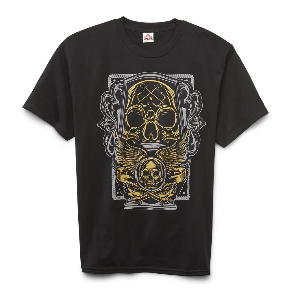 Young Men's Graphic T-Shirt - Skull