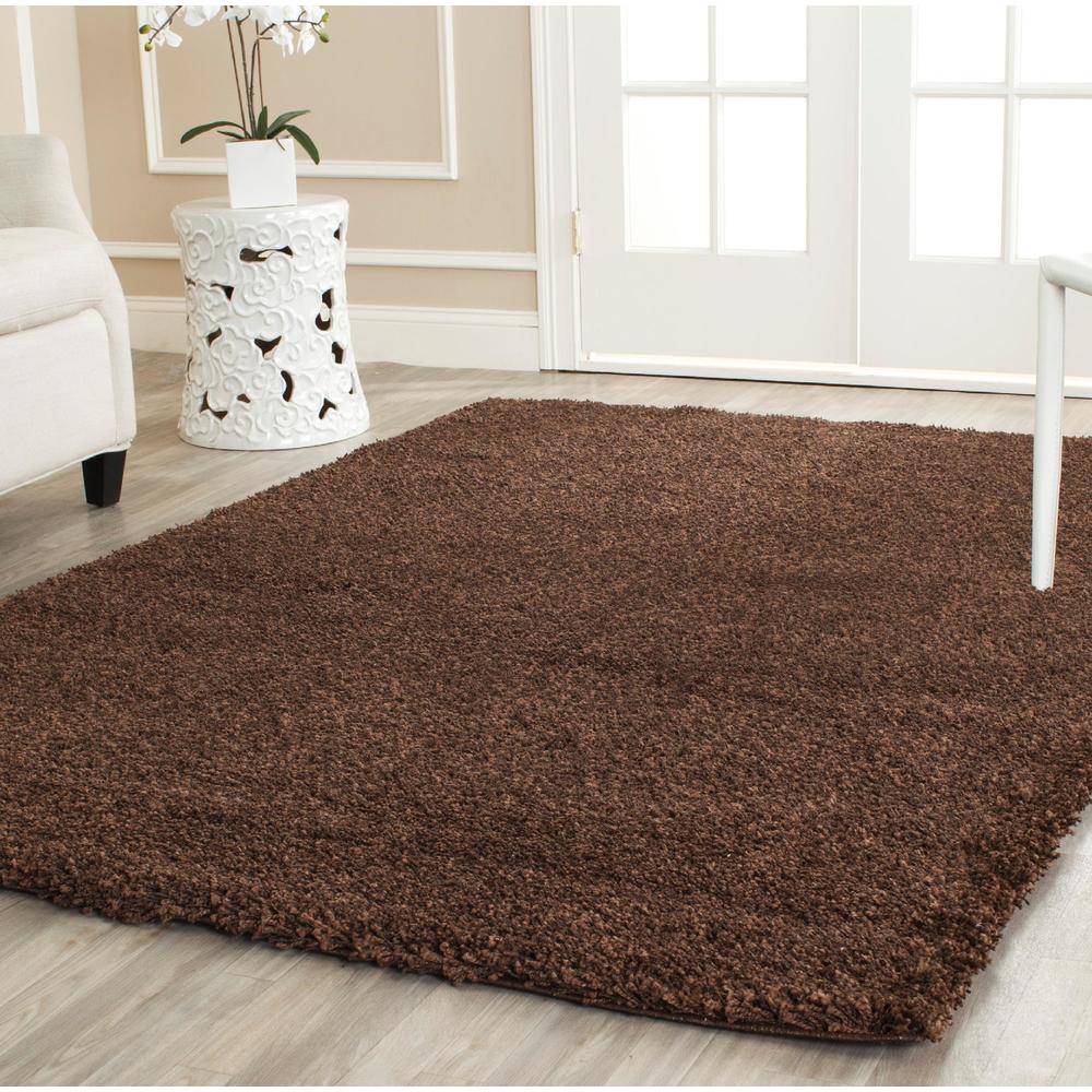 Safavieh California Shag Rug (SG151) - Brown