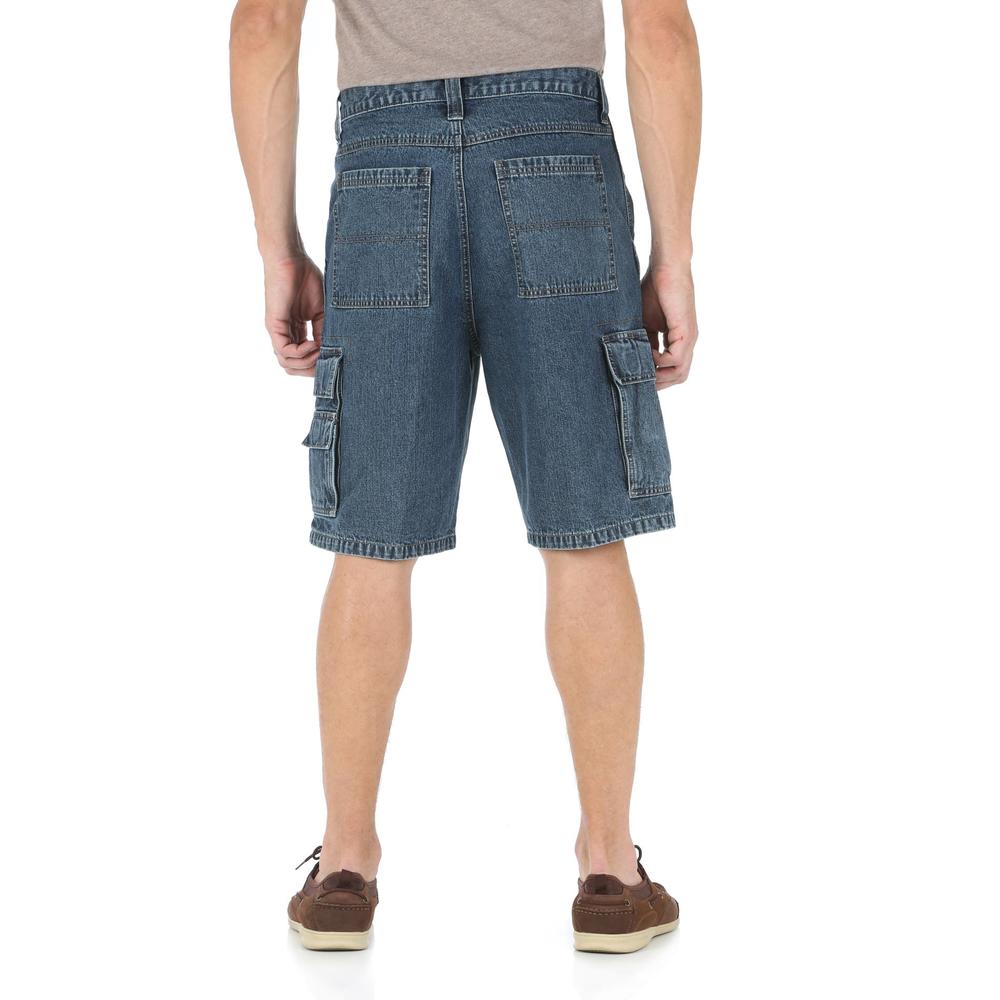 Wrangler Men's Denim Cargo Shorts