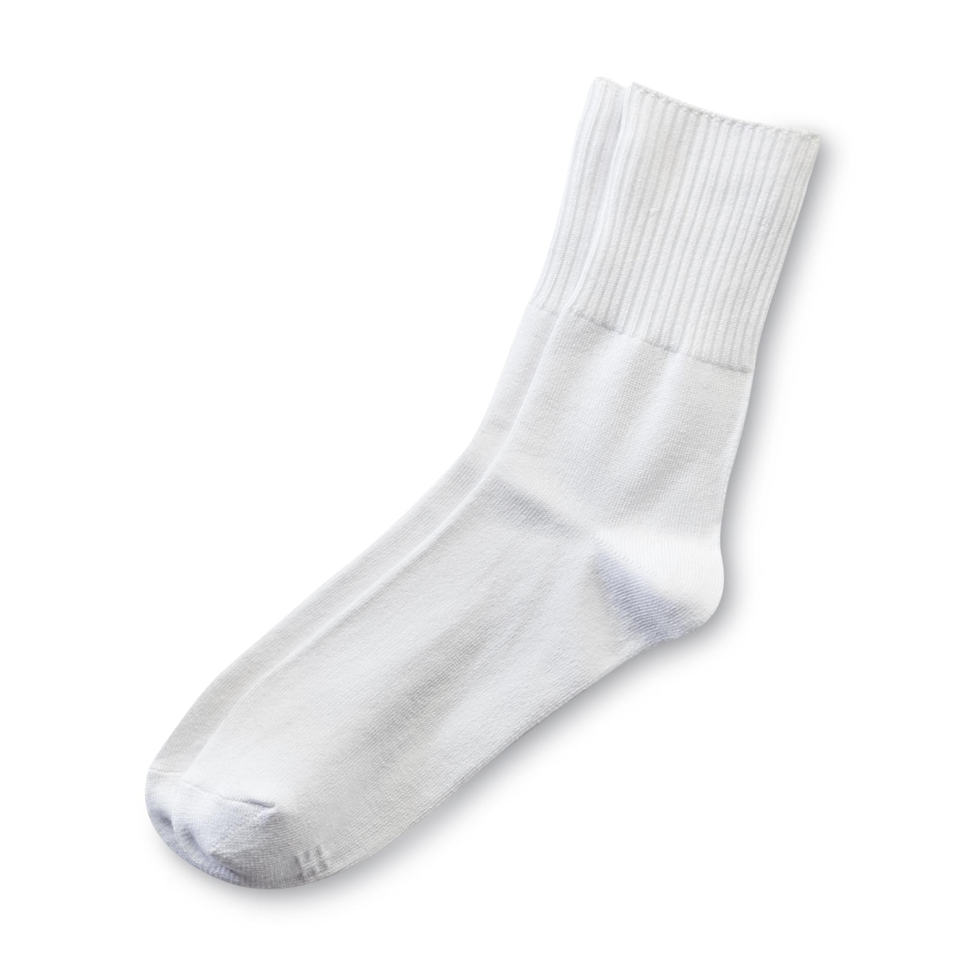 Hanes Women's 3 Pairs Cuffed Socks Extended Size