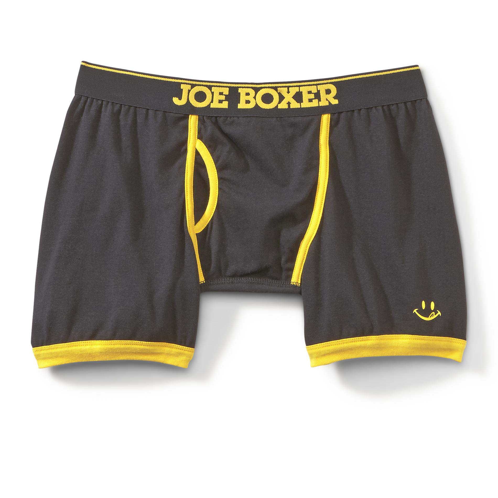 Joe Boxer Men's Knit Boxer Briefs - Contrast Trim