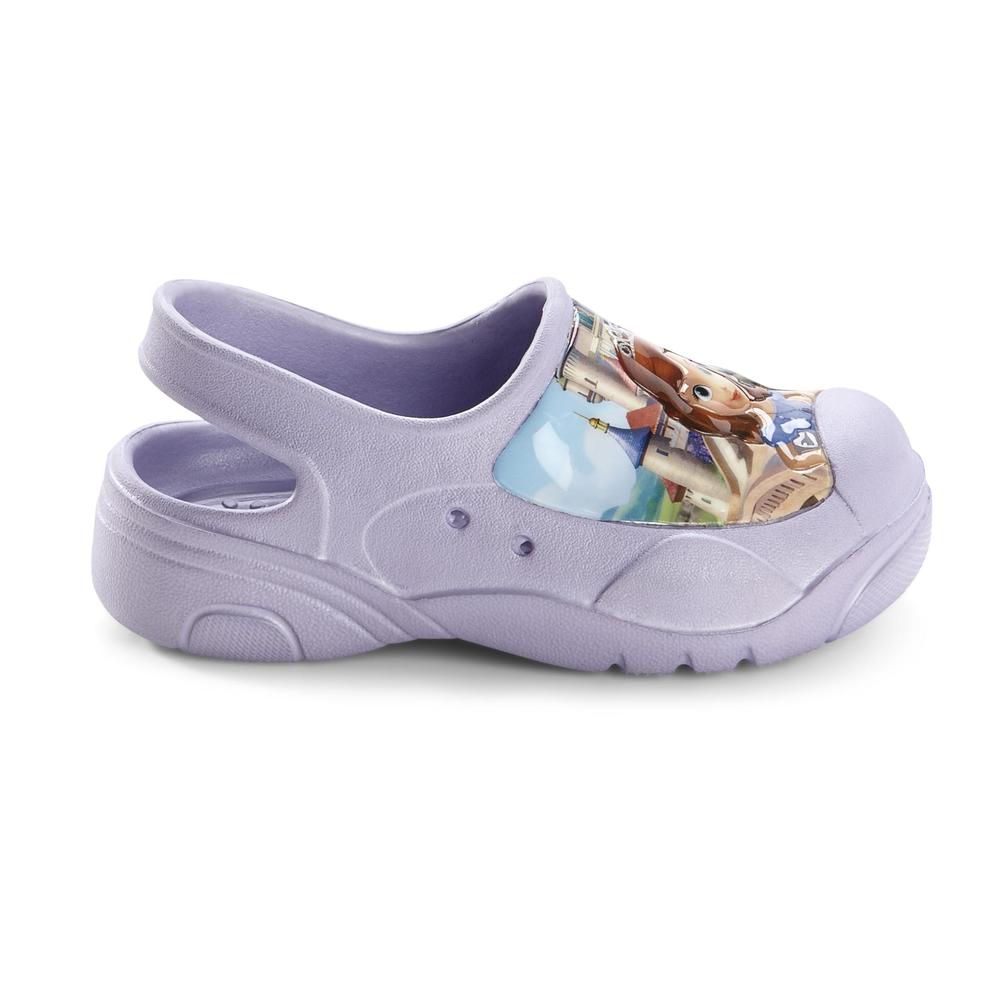 Disney Sofia Toddler Girl's Purple Clog