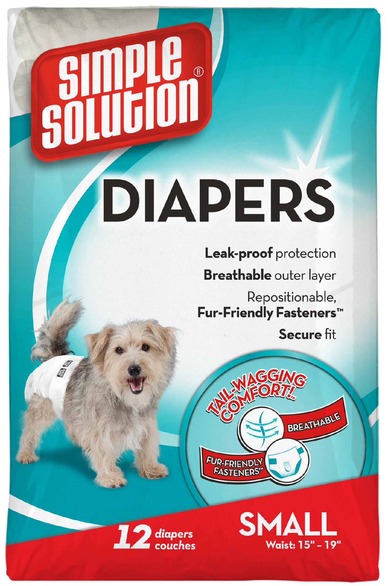 Simple Solution&#174; Disposable Diapers  Small  12 ct