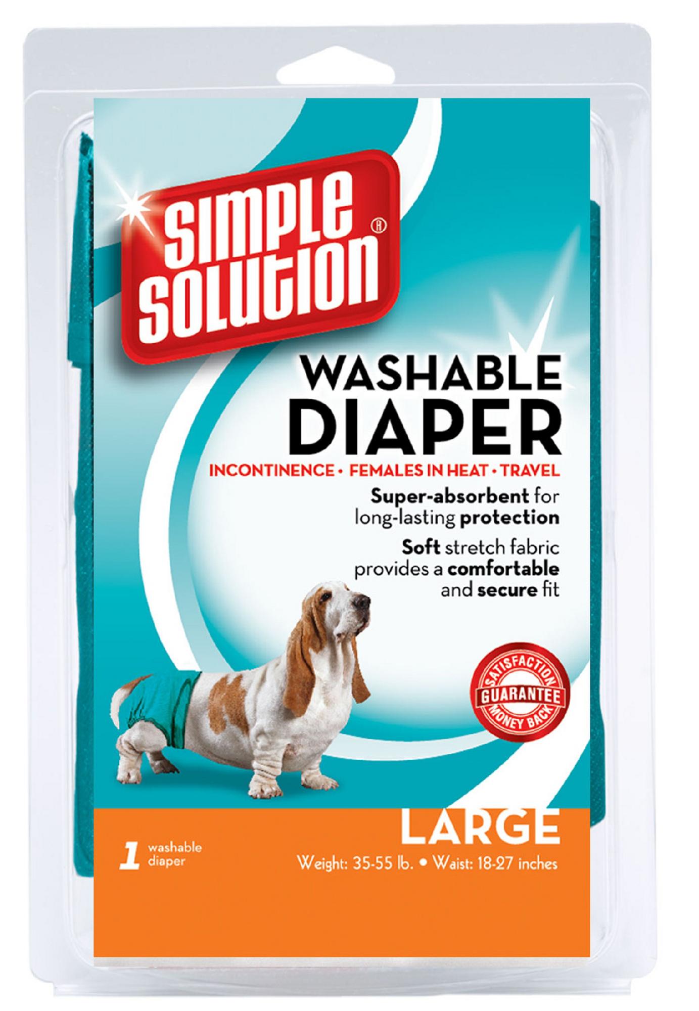 Simple Solution&#174; Washable Diaper  Large