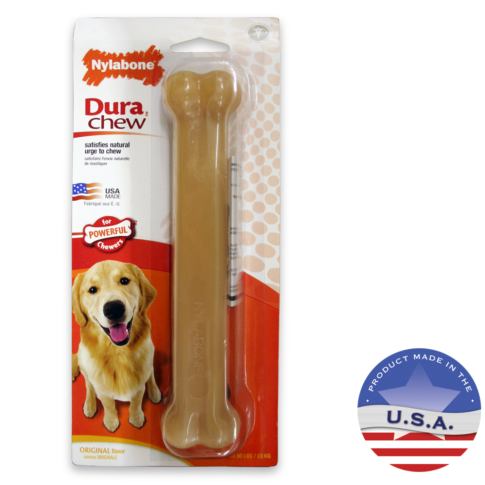 Nylabone DuraChew&#174; Bone  Original Flavor  Large Dog up to 50 lbs.