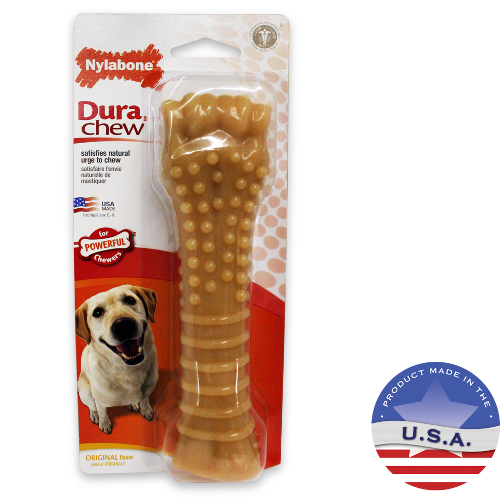 Nylabone Dura Chew&#174; Bone  Original Flavor  X-Large Dog over 50 lbs.