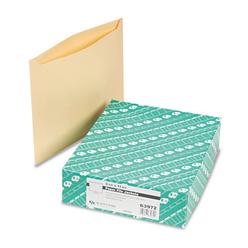 Quality Park Paper File Jackets, 9-1/2x11-3/4, 2 Pt. Tag, Buff