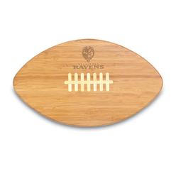 Picnic Time NFL Baltimore Ravens Touchdown Pro! Bamboo Cutting Board, 16-Inch
