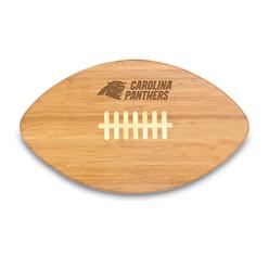 Picnic Time NFL Carolina Panthers Touchdown Pro! Bamboo Cutting Board, 16-Inch