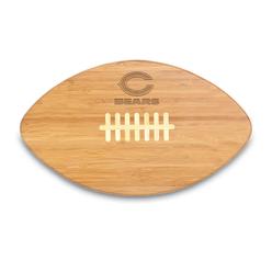 Picnic Time NFL Chicago Bears Touchdown Pro! Bamboo Cutting Board, 16-Inch