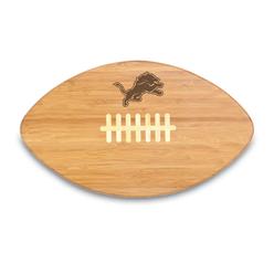 Picnic Time NFL Detroit Lions Touchdown Pro! Bamboo Cutting Board, 16-Inch