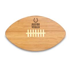Picnic Time NFL Indianapolis Colts Touchdown Pro! Bamboo Cutting Board, 16-Inch