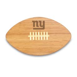 Picnic Time nfl new york giants touchdown pro! bamboo cutting board, 16-inch