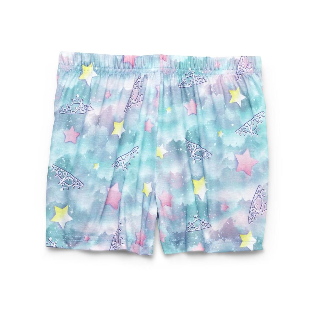 Disney Princess Girl's Pajama Top & Shorts - Ariel