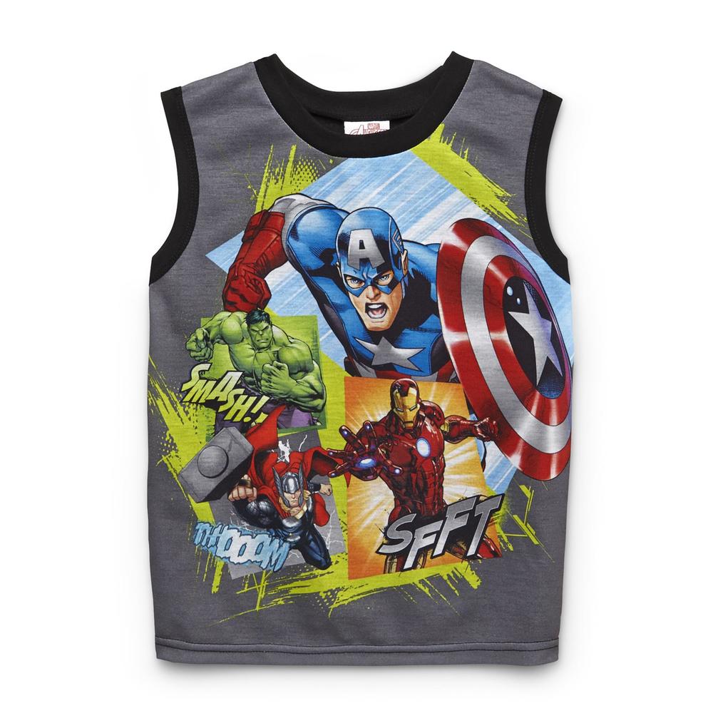 Marvel Avengers Boy's Pajama Tank Top & Shorts