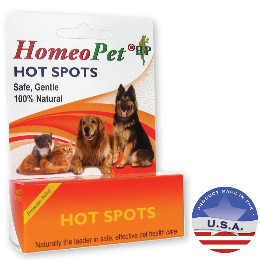 HomeoPet&#174; Hot Spots  15 mL Bottle