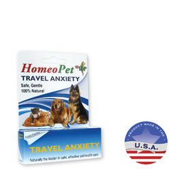 Homeopet Travel Anxiety Relief For Pets 450 Drops Per Bottle (1 Pack)