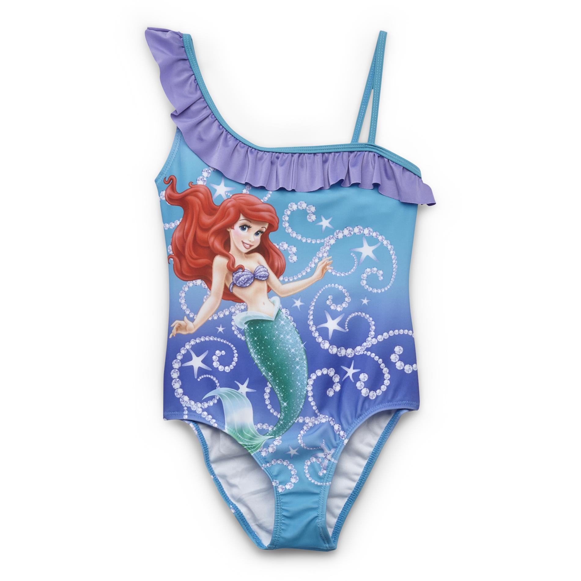 Disney The Little Mermaid Girl's One-Piece Swimsuit