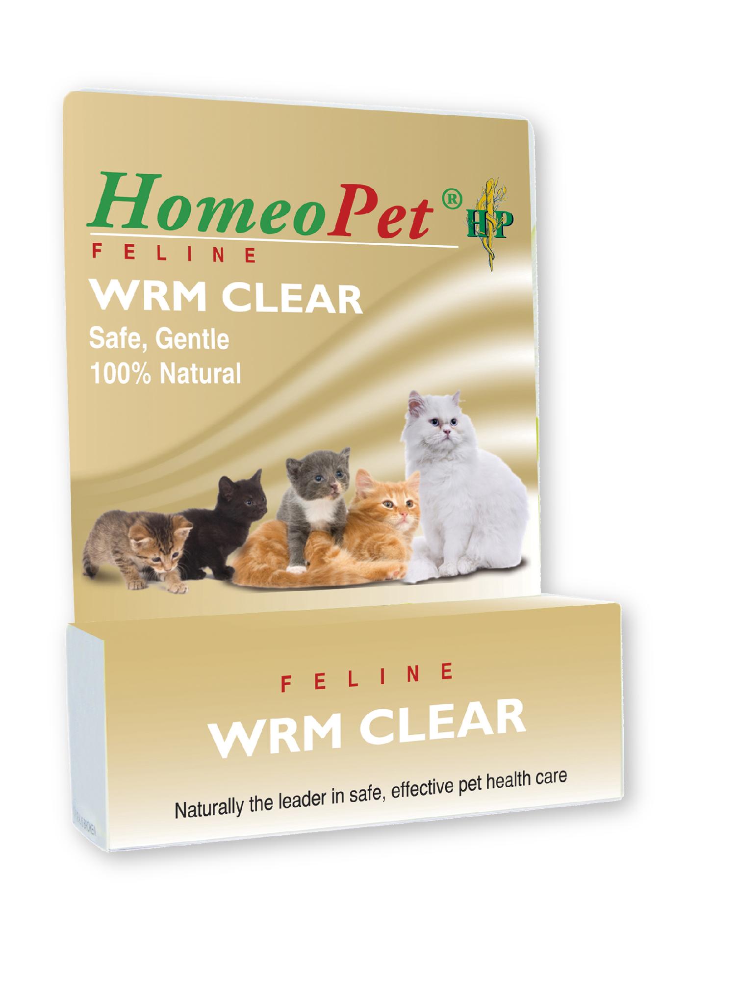 HomeoPet® Feline Wrm Clear 15 mL Bottle