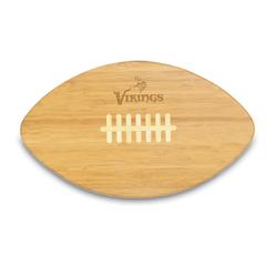 Picnic Time NFL Minnesota Vikings Touchdown Pro! Bamboo Cutting Board, 16-Inch