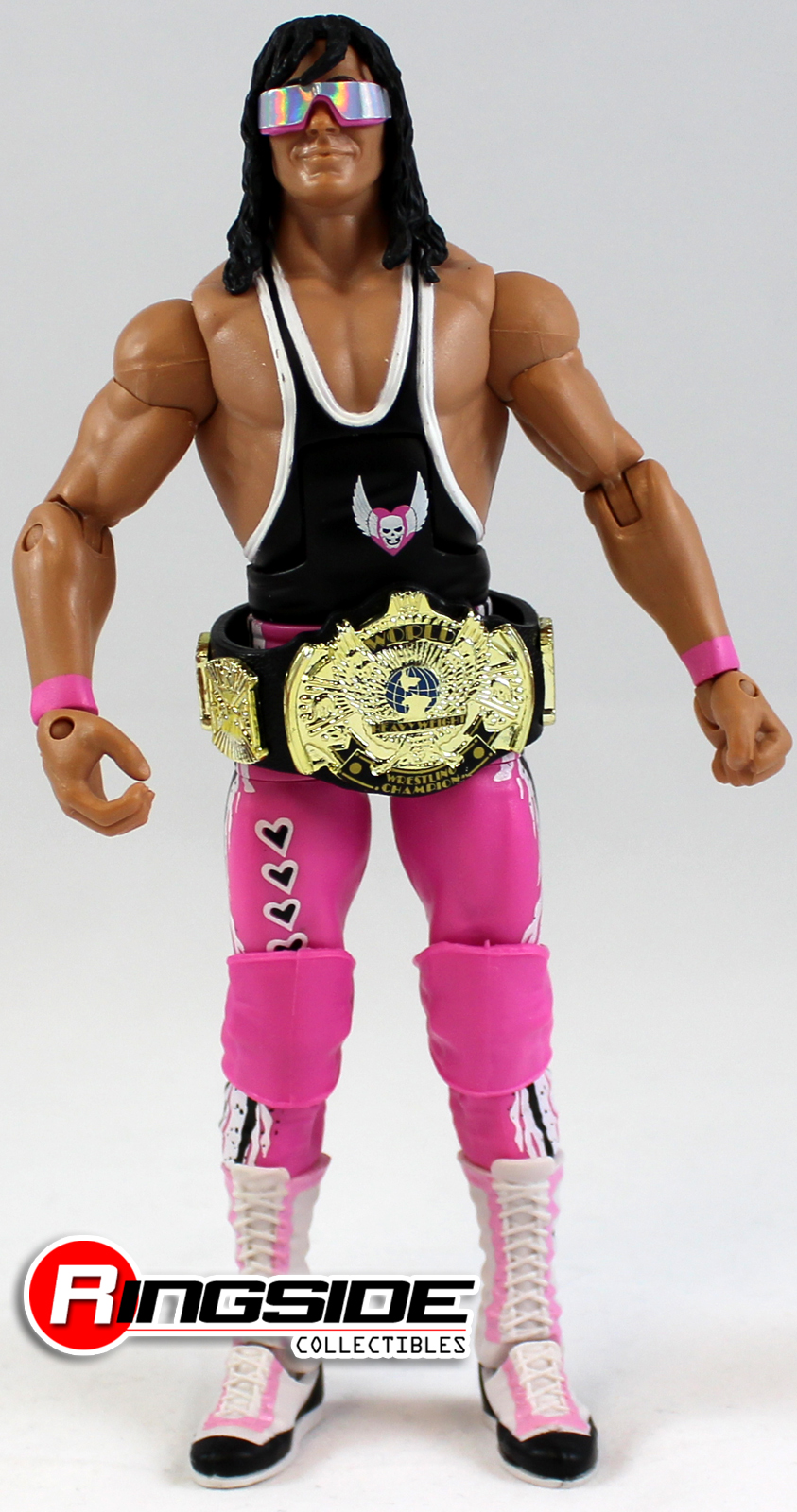 WWE  Bret Hart   WWE WrestleMania 30 Elite Flashback Toy Wrestling