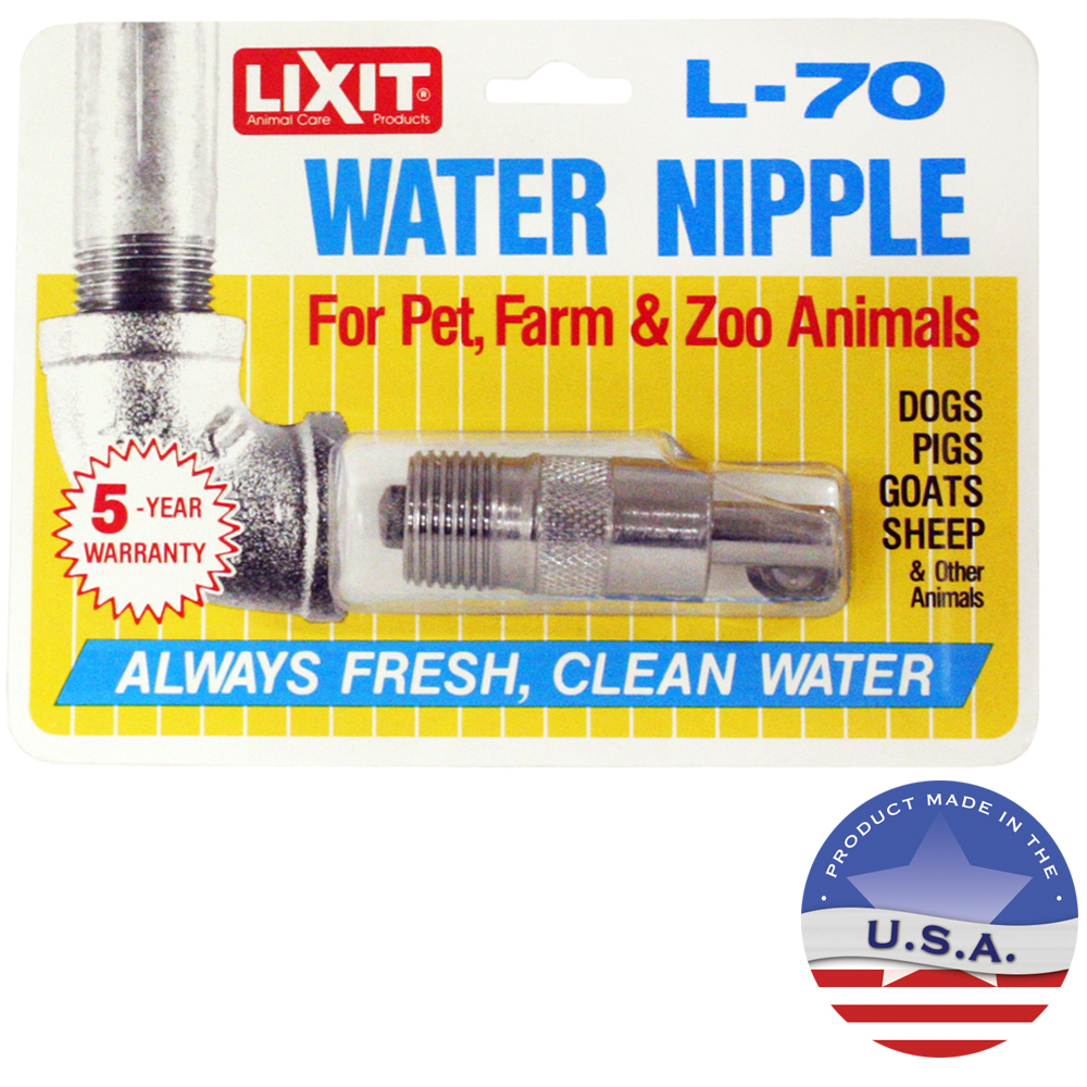 Lixit&#174; L-70 Water Nipple with Display Card