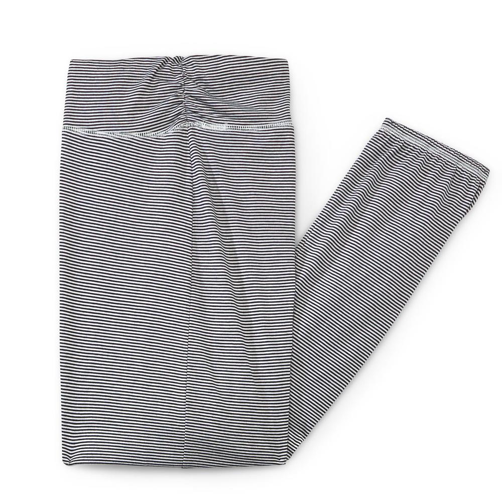 Joe Boxer Women's Ruched Lounge Pants - Striped