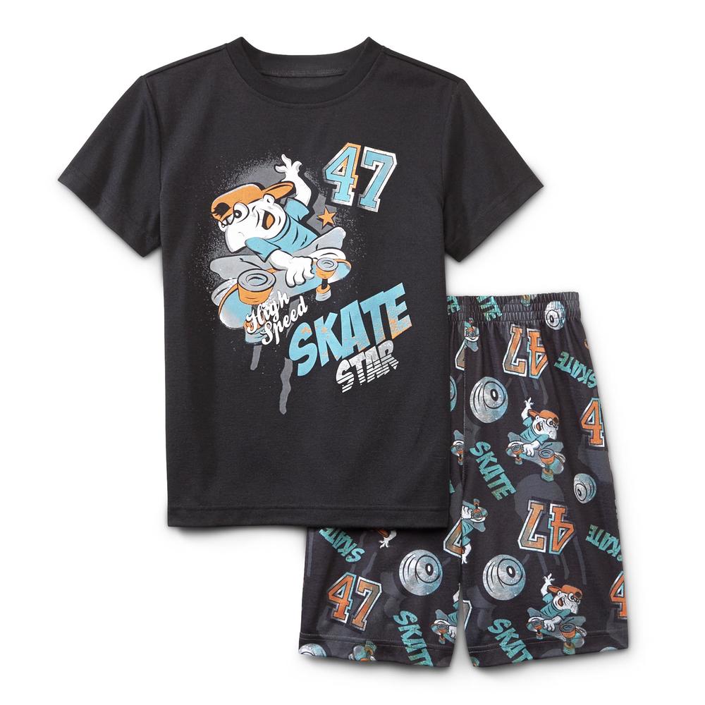 Joe Boxer Boy's Pajama T-Shirt & Shorts - Skater