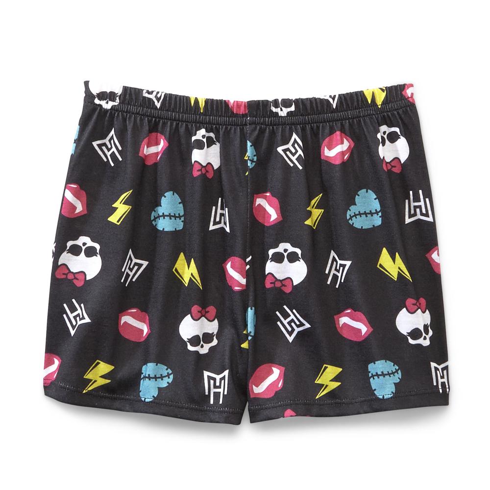 Monster High Girl's Shorts Pajamas - BFF