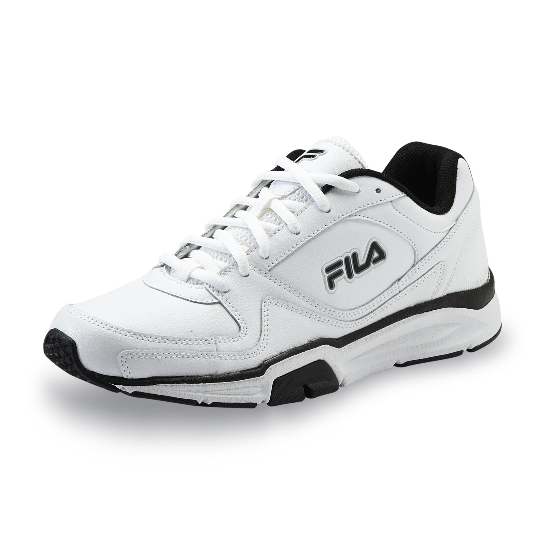 Fila Men's Vigilance Trainer Cross Training Athletic Shoe - White/Black